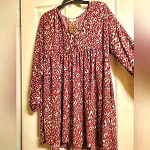 Umgee Brand Babydoll Dress